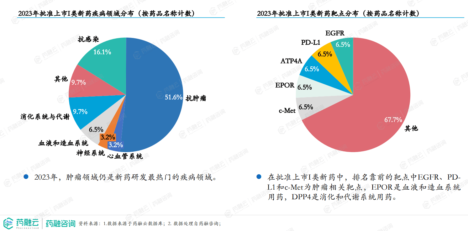 创新药报告重磅解析2023年I类新药激增CD19靶点超越VEGFR和HER2成TOP4半岛bandao体育(图6)